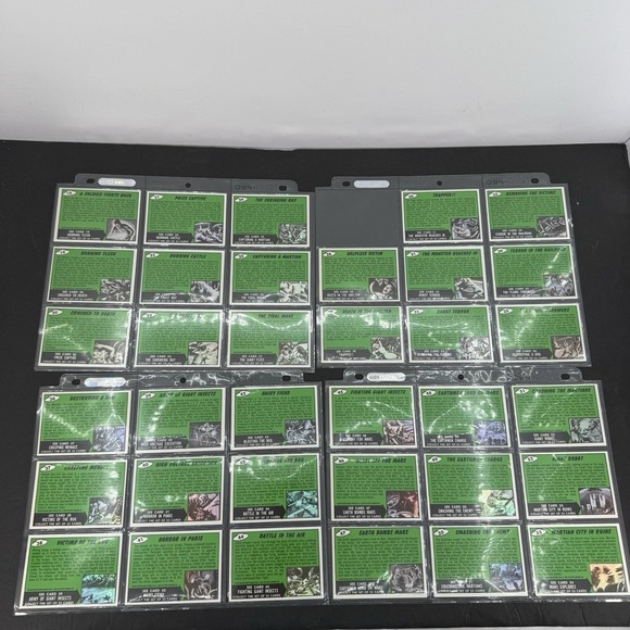 Rare 90s & 2012 Heritage TOPPS MARS ATTACKS! Binder Set Mint Cards & Wrappers - Picture 11 of 16